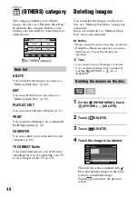 Preview for 48 page of Sony 1080i Operating Manual