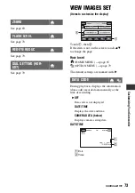 Preview for 73 page of Sony 1080i Operating Manual