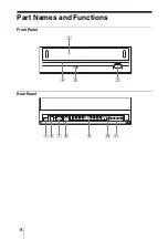 Preview for 8 page of Sony 2-586-675-11 (1) Operating Instructions Manual