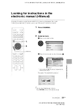 Preview for 23 page of Sony 26EX550 Operating Instructions Manual