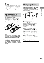 Preview for 19 page of Sony 3-097-194-15(1) Operating Instructions Manual