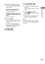 Preview for 25 page of Sony 3-097-194-15(1) Operating Instructions Manual