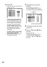 Предварительный просмотр 34 страницы Sony 3-097-194-15(1) Operating Instructions Manual