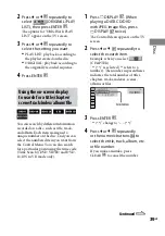 Preview for 39 page of Sony 3-097-194-15(1) Operating Instructions Manual