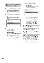 Preview for 48 page of Sony 3-097-194-15(1) Operating Instructions Manual