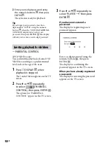 Preview for 52 page of Sony 3-097-194-15(1) Operating Instructions Manual