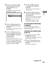 Preview for 53 page of Sony 3-097-194-15(1) Operating Instructions Manual