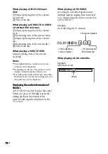 Предварительный просмотр 78 страницы Sony 3-097-194-15(1) Operating Instructions Manual