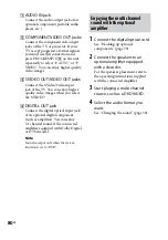 Preview for 80 page of Sony 3-097-194-15(1) Operating Instructions Manual