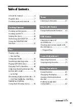 Preview for 5 page of Sony 3-097-196-14(1) Operating Instructions Manual