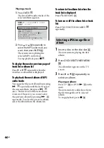 Preview for 44 page of Sony 3-097-196-14(1) Operating Instructions Manual