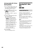 Preview for 48 page of Sony 3-097-196-14(1) Operating Instructions Manual