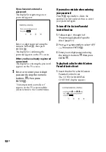 Preview for 52 page of Sony 3-097-196-14(1) Operating Instructions Manual