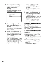 Preview for 54 page of Sony 3-097-196-14(1) Operating Instructions Manual