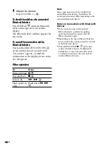 Preview for 66 page of Sony 3-097-196-14(1) Operating Instructions Manual