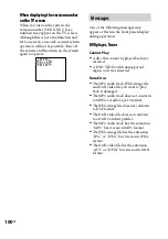 Предварительный просмотр 100 страницы Sony 3-097-196-14(1) Operating Instructions Manual