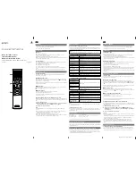 Предварительный просмотр 1 страницы Sony 3-097-863-13 Instruction Manual