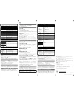 Предварительный просмотр 2 страницы Sony 3-097-863-13 Instruction Manual