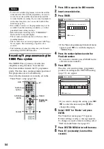 Preview for 54 page of Sony 3-213-480-12(1) Operating Instructions Manual