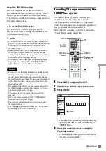 Preview for 83 page of Sony 3-213-480-12(1) Operating Instructions Manual