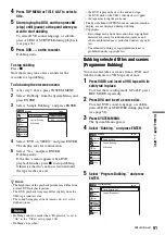 Preview for 91 page of Sony 3-213-480-12(1) Operating Instructions Manual