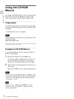 Preview for 14 page of Sony 3-270-589-12 (1) Operating Instructions Manual