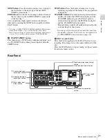 Preview for 21 page of Sony 3-270-589-12 (1) Operating Instructions Manual