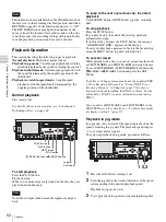 Preview for 52 page of Sony 3-270-589-12 (1) Operating Instructions Manual