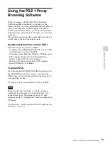 Preview for 79 page of Sony 3-270-589-12 (1) Operating Instructions Manual