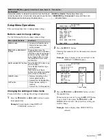 Preview for 105 page of Sony 3-270-589-12 (1) Operating Instructions Manual