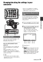 Preview for 53 page of Sony 3-280-847-11(1) Operating Manual