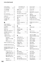 Preview for 142 page of Sony 3-280-847-11(1) Operating Manual