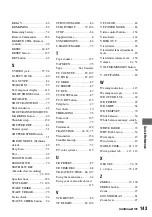 Preview for 143 page of Sony 3-280-847-11(1) Operating Manual