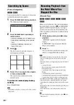 Preview for 26 page of Sony 3-283-028-11(1) Operating Instructions Manual