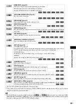 Preview for 81 page of Sony 3-283-028-11(1) Operating Instructions Manual