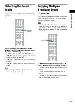 Предварительный просмотр 27 страницы Sony 3-283-036-11(3) Operating Instructions Manual