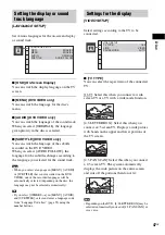 Предварительный просмотр 47 страницы Sony 3-283-036-11(3) Operating Instructions Manual