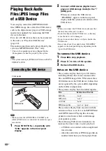 Предварительный просмотр 60 страницы Sony 3-283-036-11(3) Operating Instructions Manual