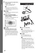 Preview for 26 page of Sony 3-283-040-11(1) Operating Instructions Manual