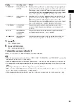 Preview for 31 page of Sony 3-283-040-11(1) Operating Instructions Manual