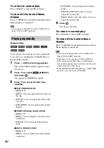 Preview for 40 page of Sony 3-283-040-11(1) Operating Instructions Manual