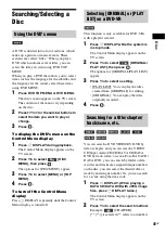 Preview for 41 page of Sony 3-283-040-11(1) Operating Instructions Manual