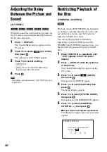 Preview for 48 page of Sony 3-283-040-11(1) Operating Instructions Manual