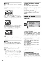 Preview for 52 page of Sony 3-283-040-11(1) Operating Instructions Manual