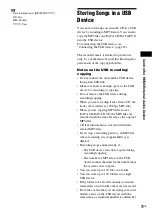 Preview for 71 page of Sony 3-283-040-11(1) Operating Instructions Manual