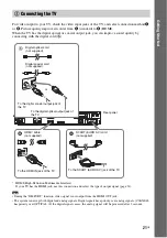 Предварительный просмотр 21 страницы Sony 3-283-045-11(1) Operating Instructions Manual