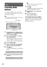 Предварительный просмотр 64 страницы Sony 3-283-045-11(1) Operating Instructions Manual