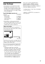 Preview for 3 page of Sony 3-283-375-11(2) Operating Instructions Manual