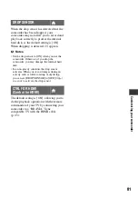 Preview for 81 page of Sony 3-286-590-12(1) Handbook