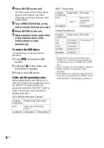 Preview for 20 page of Sony 3-287-077-14(2) Operating Instructions Manual